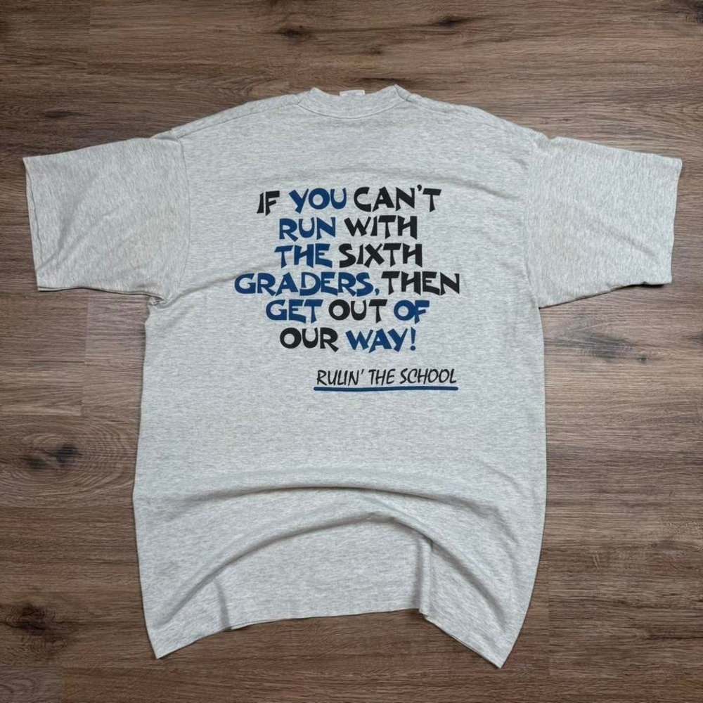 vintage 2003 single stitch‎ school tee